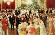 ignaz moscheles the dance music of the strauss family was the staple fare for such occasions oil on canvas